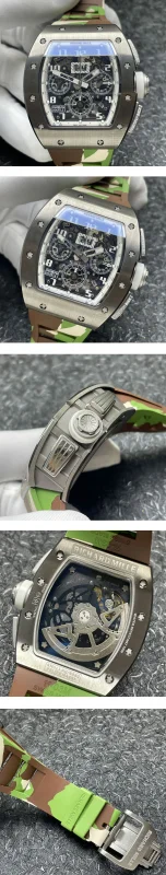 超人気NO.1リシャール·ミル激安 メンズ腕時計 フライバック クロノグラフ RM11- FM