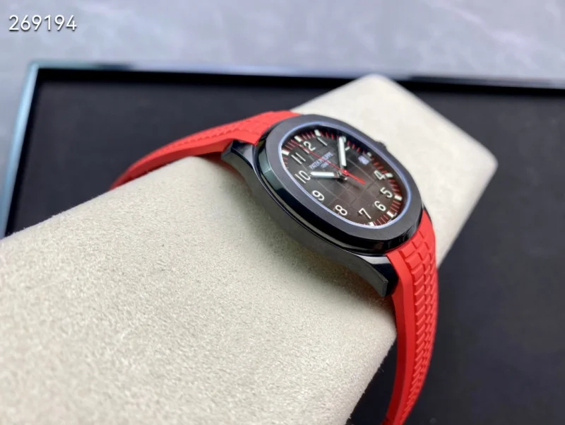パテック・フィリップ レプリカ 高精密 アクアノート 5167 DIY レッド 40MM【ZF工場】[3]
