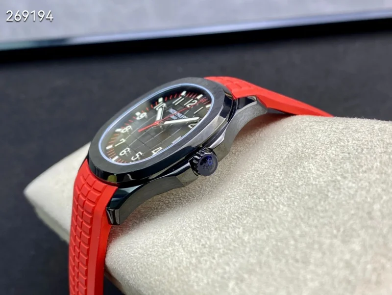 パテック・フィリップ レプリカ 高精密 アクアノート 5167 DIY レッド 40MM【ZF工場】[4]