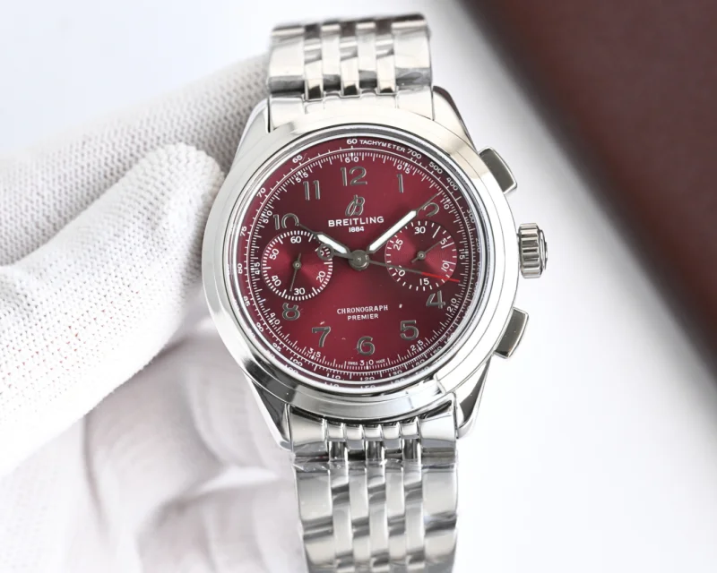 ブライトリング プレミア B01708283 クロノグラフ メンズレプリカ時計7750ムーブメント [3]