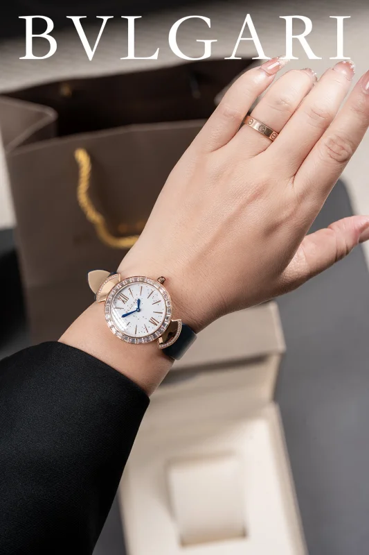 【星空サイド】ブルガリ人気レディース時計33mm ダイヤモンド B682382[3]