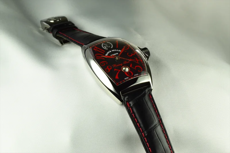 ブランド フランクミュラー トノウ・カーベックス ライジングサン Dバックル付き 8080SCDTRSUN AC Black+DB[1]