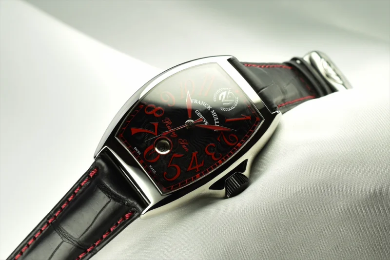 ブランド フランクミュラー トノウ・カーベックス ライジングサン Dバックル付き 8080SCDTRSUN AC Black+DB[2]