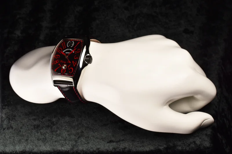 ブランド フランクミュラー トノウ・カーベックス ライジングサン Dバックル付き 8080SCDTRSUN AC Black+DB[5]