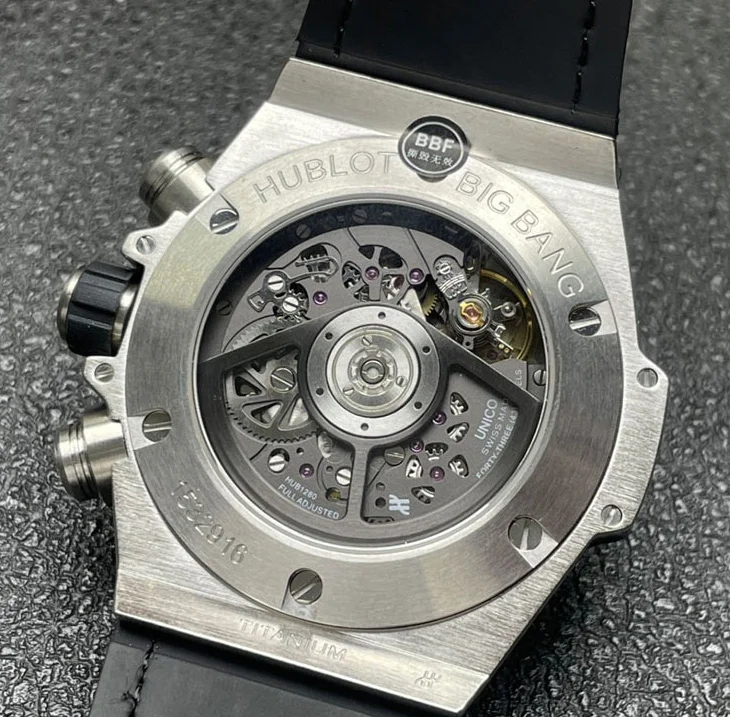 BBF工場 ウブロコピー 441.NX.1117.LR.0999 ビッグバン ウニコ レインボー チタニウム 最新入荷[3]