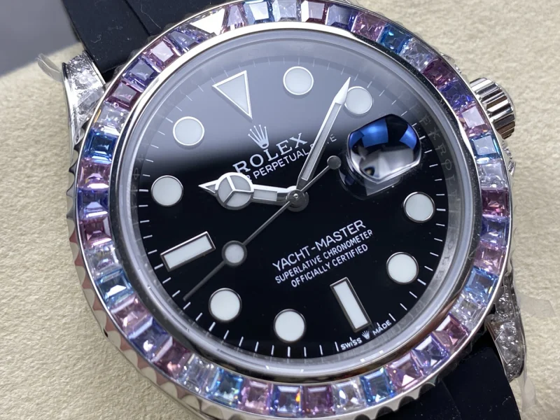 ブランドロレックスヨットマスターレプリカ ダイヤモンド 17720LN[1]