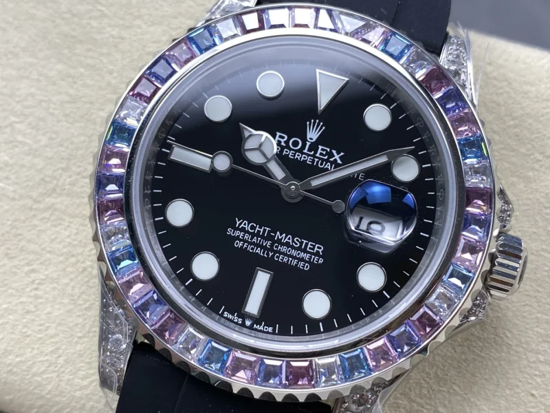 ブランドロレックスヨットマスターレプリカ ダイヤモンド 17720LN[2]