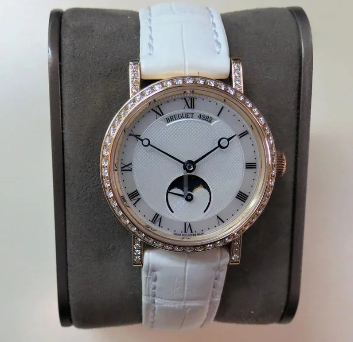 迅速な発送 ブレゲ コピー 時計 クラシック ムーンフェイズ レディ 9088BR/52/964/DD0D[1]