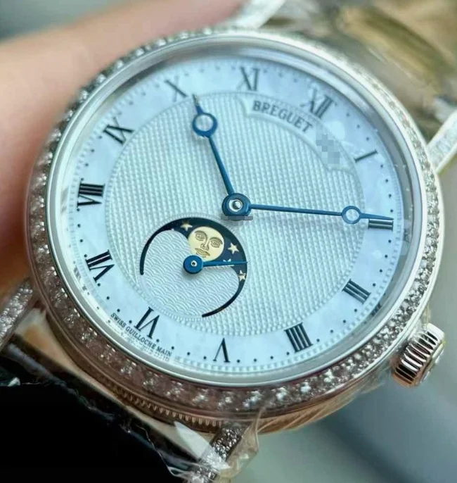 ブランド ブレゲ 激安 クラシック ムーンフェイズ レディ 9088 9088BB/52/964/DD0D[2]