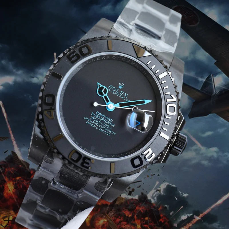 高級腕時計コピー 第3世代BLAKEN改造ロレックス サブマリーナ ナイトブラック 208793V[2]