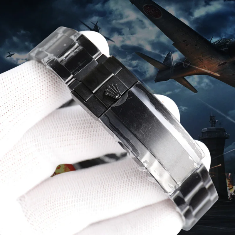 高級腕時計コピー 第3世代BLAKEN改造ロレックス サブマリーナ ナイトブラック 208793V[8]