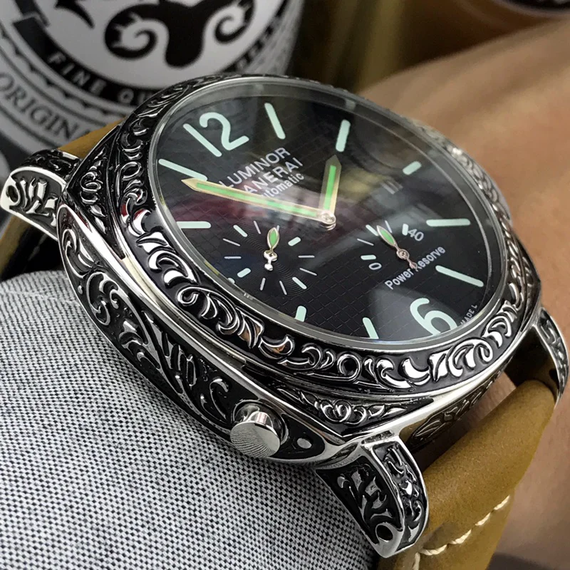 パネライ（PANERAI）刻印入りメンズ時計偽物44 機能性良 PAM1692320[2]