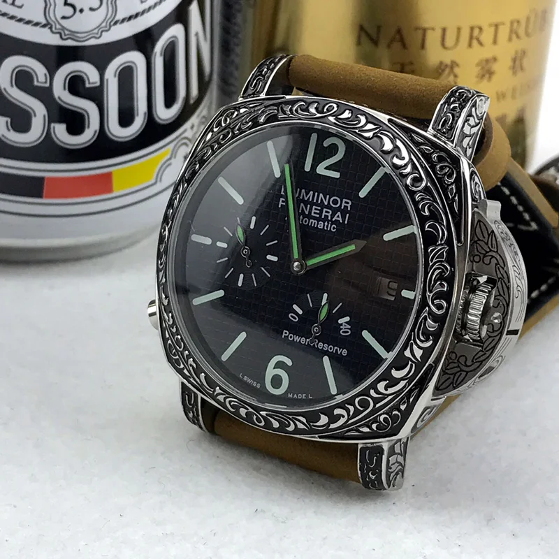 パネライ（PANERAI）刻印入りメンズ時計偽物44 機能性良 PAM1692320[5]