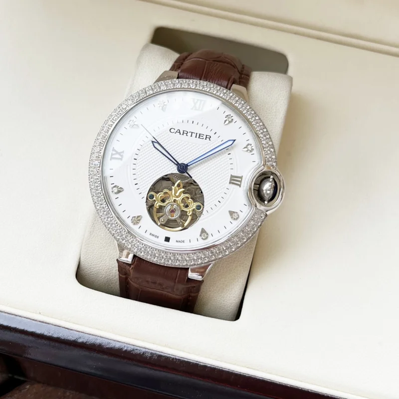 Cartierバロンブルー コピートゥールビヨン自動巻き 279450 安心安全