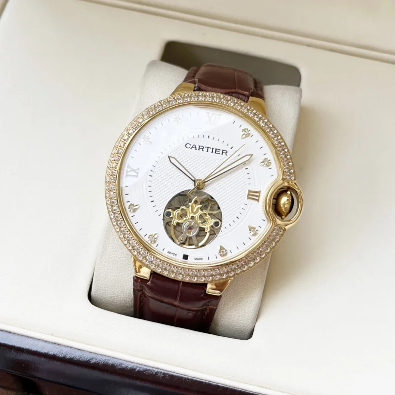 Cartierバロンブルー コピートゥールビヨン自動巻き 279450 安心安全[1]