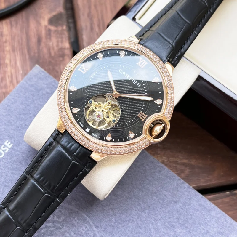 Cartierバロンブルー コピートゥールビヨン自動巻き 279450 安心安全[5]