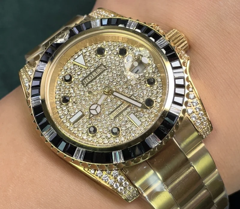 [満天の星] 激安ロレックス サブマリーナー 最高級の天然サファイア124060-10[1]