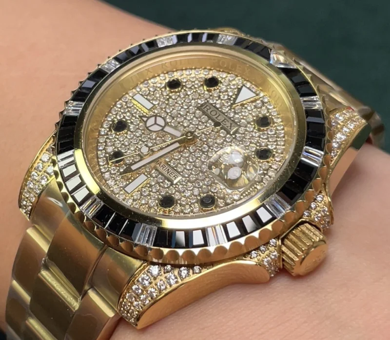 [満天の星] 激安ロレックス サブマリーナー 最高級の天然サファイア124060-10[2]