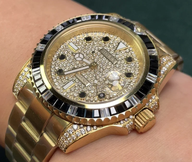 [満天の星] 激安ロレックス サブマリーナー 最高級の天然サファイア124060-10[3]