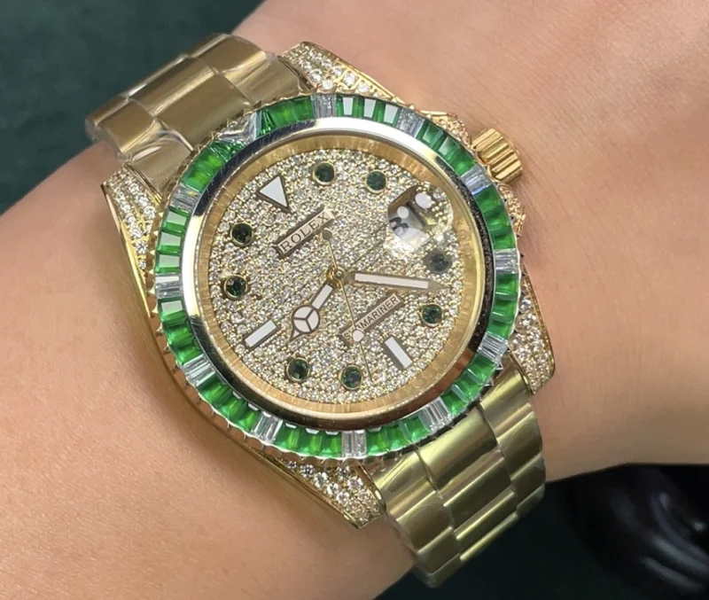 [満天の星] 激安ロレックス サブマリーナー 最高級の天然サファイア124060-10[6]