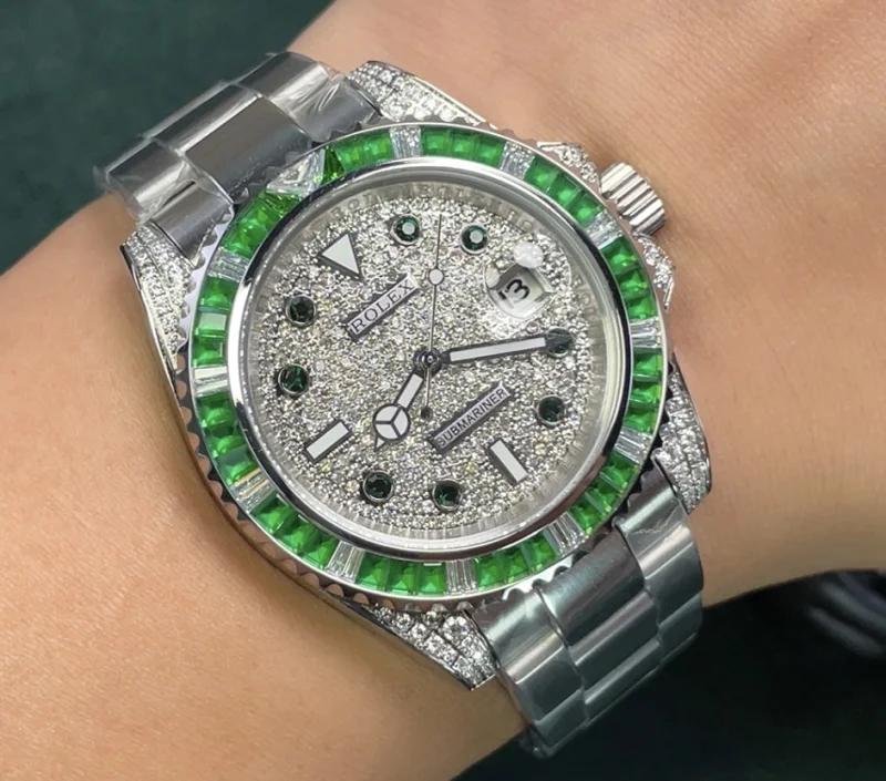 [満天の星] 激安ロレックス サブマリーナー 最高級の天然サファイア124060-10[7]