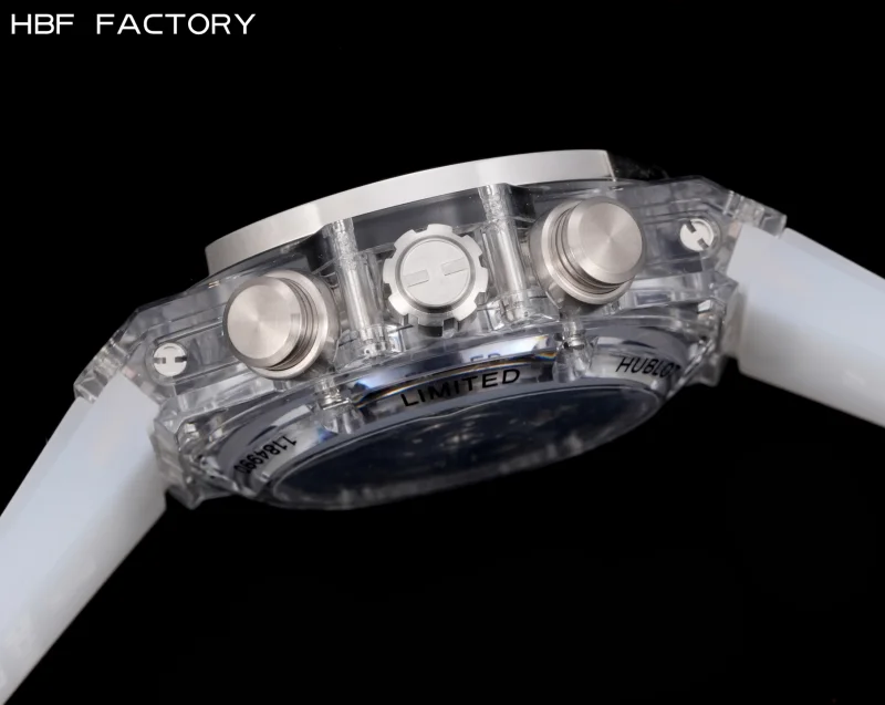 ウブロ スーパーコピー時計 ビッグバン スケルトンレイアウト トランスペアレントケース 411.JX.4802.RT[4]