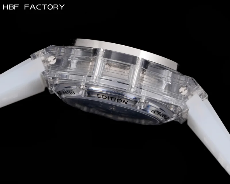 ウブロ スーパーコピー時計 ビッグバン スケルトンレイアウト トランスペアレントケース 411.JX.4802.RT[5]