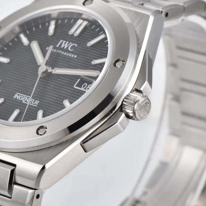 高級時計IWC インヂュニア スティール 40mm ブラックダイヤルIW182692[5]