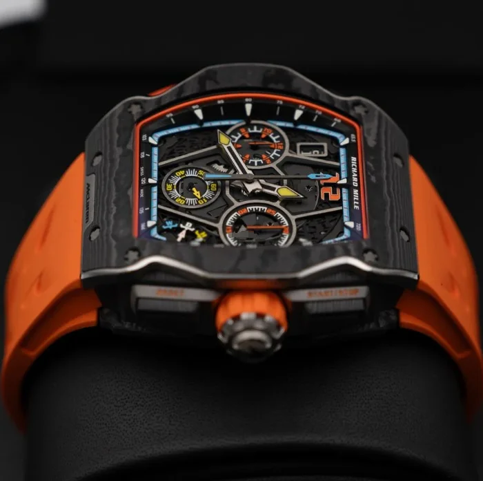 ブランド リシャールミル RM65-01 サファイアガラ 自動巻きクロノグラフ[1]