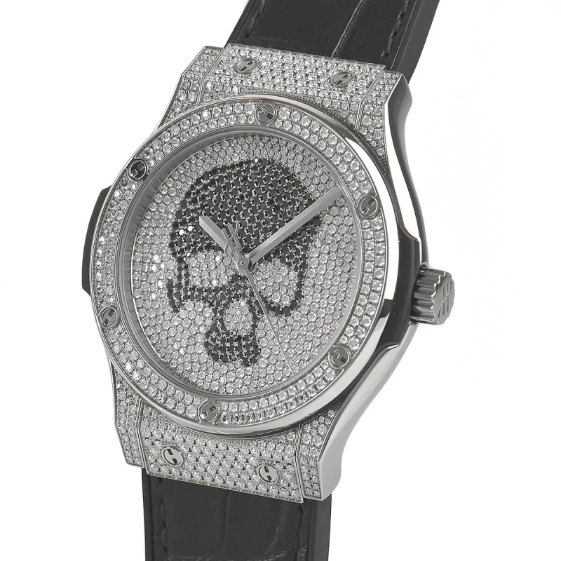 HUBLOT クラシック・フュージョンコピー チタニウムスカル 限定50本 542.NX.9000.LR.1704.SKULL