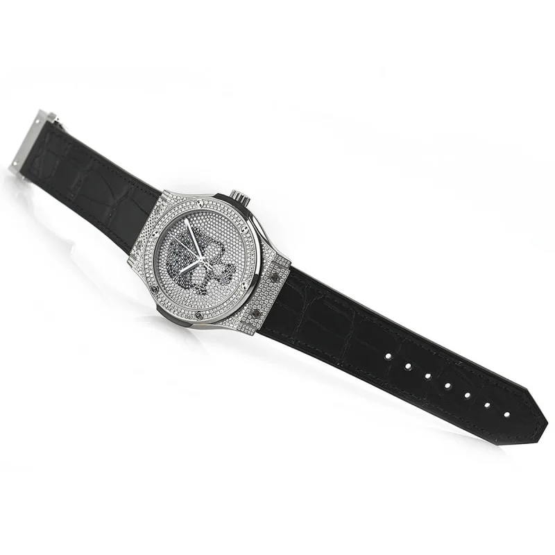 HUBLOT クラシック・フュージョンコピー チタニウムスカル 限定50本 542.NX.9000.LR.1704.SKULL[2]