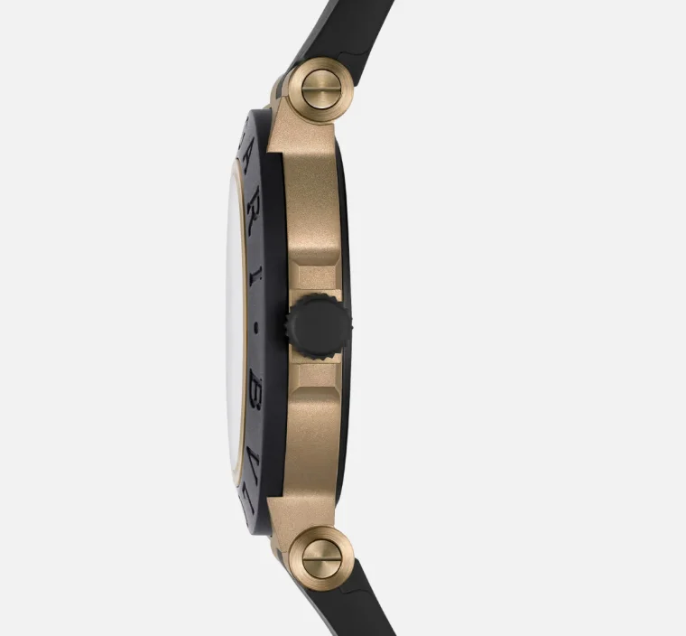 特別モデル ブルガリブロンゾ GMT アルミニウム ラバー ウォッチ 104241[2]