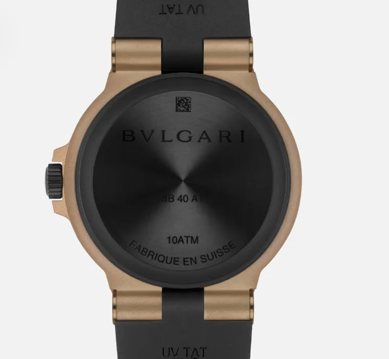 特別モデル ブルガリブロンゾ GMT アルミニウム ラバー ウォッチ 104241[3]