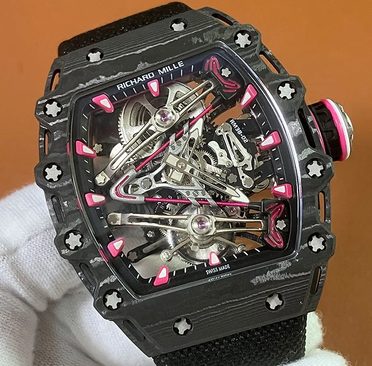 最強リシャール・ミルコピー時計 RM 38-02 NT トゥールビヨン(RM製造メーカー)[1]