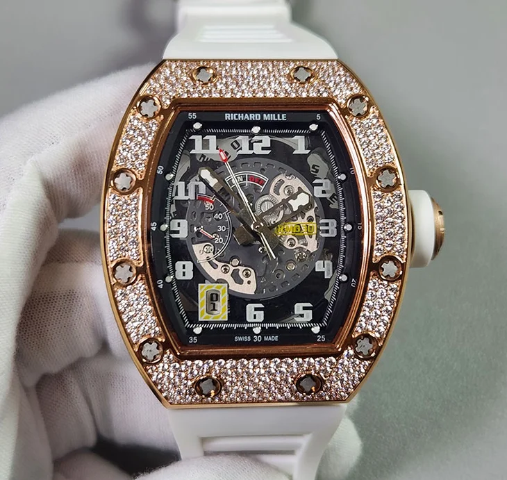 ブランド リシャール・ミル ダイヤモンド 自動巻き RM030 AL TI