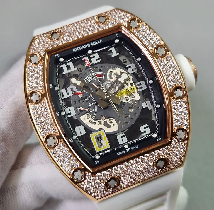 ブランド リシャール・ミル ダイヤモンド 自動巻き RM030 AL TI[1]