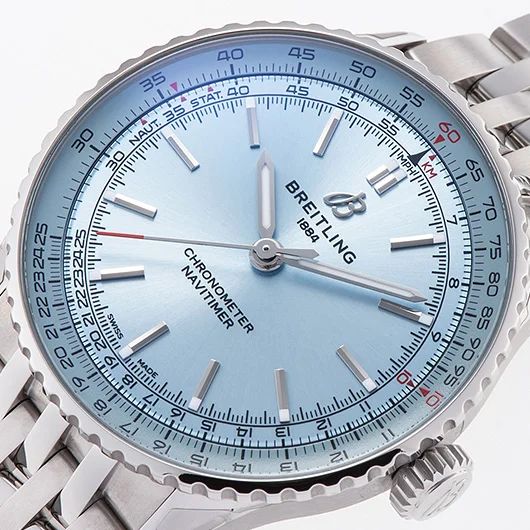 A17329171C1A1 ブライトリング ナビタイマー N級品ブランド アイスブルー オートマティック[1]