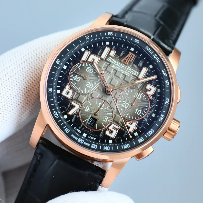 オーデマピゲスーパーコピーローズゴールド 41mm クロノグラフ メカニカル26048-H03[2]