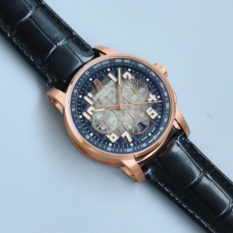 オーデマピゲスーパーコピーローズゴールド 41mm クロノグラフ メカニカル26048-H03[6]