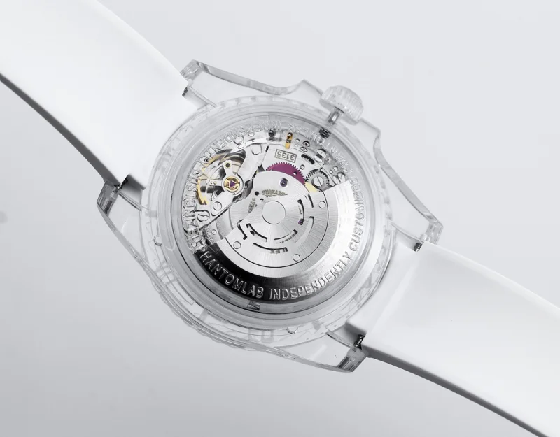 ROLEX & PHANTOMLAB コラボレーション クリスタルレプリカ腕時計 66829m[7]