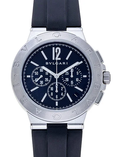 ブルガリ コピー時計ブランド ディアゴノ 自動巻き DG41BSVDCH ブラック