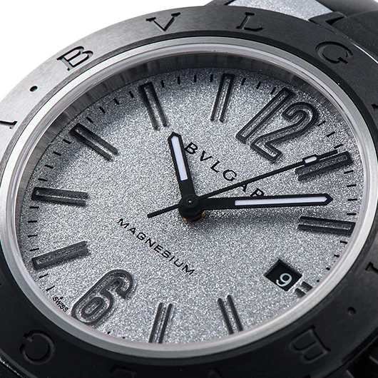 ブルガリ ディアゴノ 激安腕時計 マグネシウム DG41C6SMCVD シルバー[1]