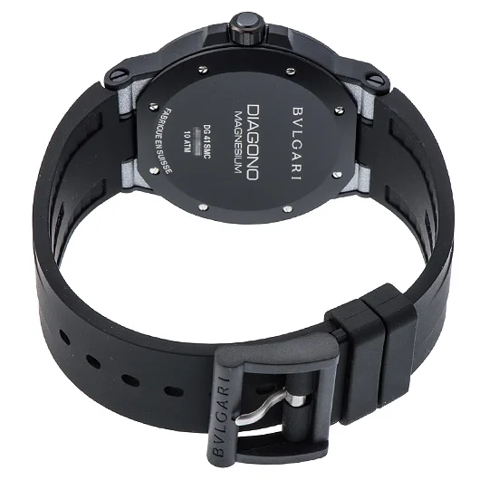 ブルガリ ディアゴノ 激安腕時計 マグネシウム DG41C6SMCVD シルバー[2]