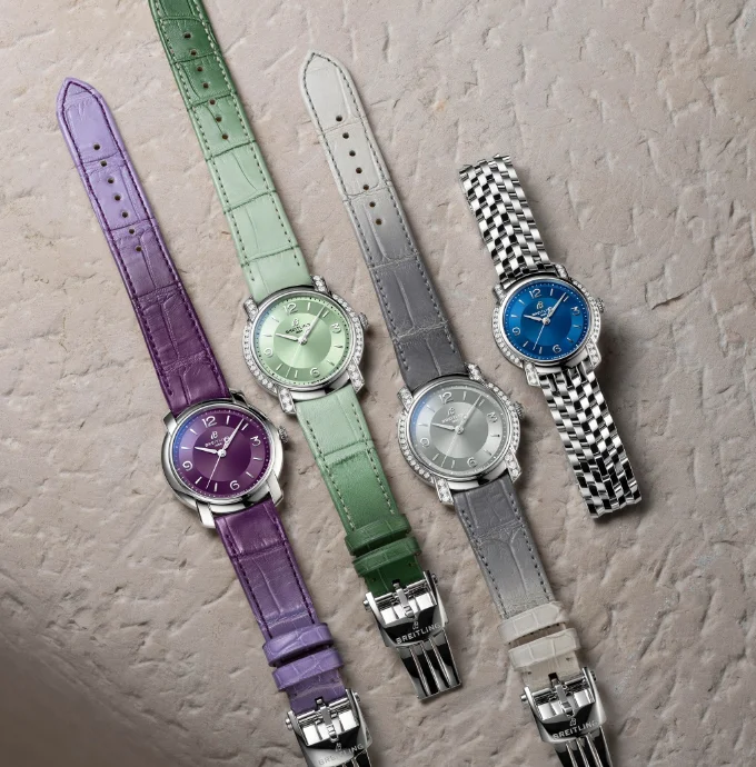 最高級 BREITLING グリーン レディ プレミエ オートマチックA10310671L1P1[3]