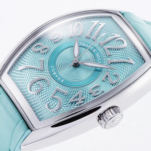 フランク・ミュラー ラバー グランドカーベックス CX36SCAT 自動巻きターコイズ[1]