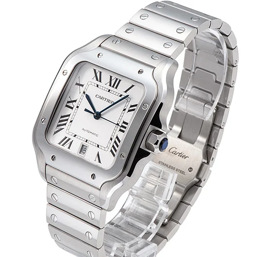 カルティエコピー時計旗艦店 WSSA0018 サントス ドゥ シルバー メンズ 新作掲載[1]