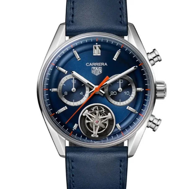 TAG Heuer 贈り物に最適 カレラ クロノグラフ トゥールビヨンCBS5010.FC6543