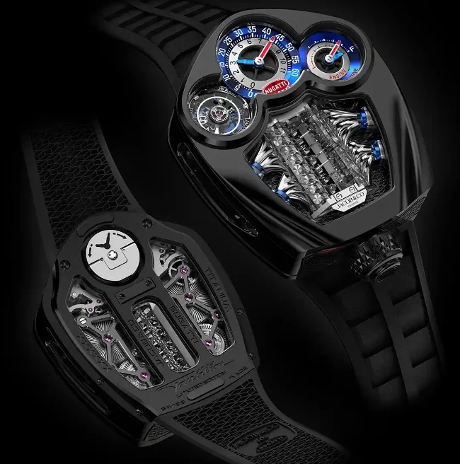 希少腕時計ジェイコブとブガッティのコラボレーションモデルBU300.21.AA.AA.B[3]