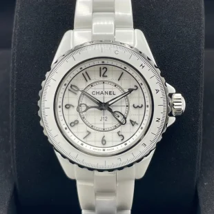 シャネルレプリカレディース時計 J12 クチュールH9763 【ホワイトセラミック】