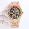 ブランド時計激安 Audemars Piguet ロイヤルオークレインボー新商品15412BC (9)
